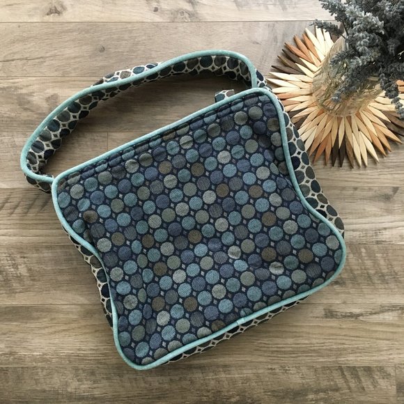 Handmade Retro Upcycled Laptop Bag - Picture 2 of 14
